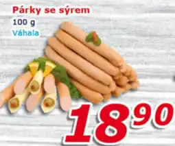 ESO MARKET Párky se sýrem nabídka