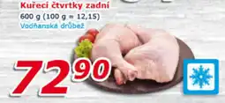 ESO MARKET Kuřecí čtvrtky zadní nabídka