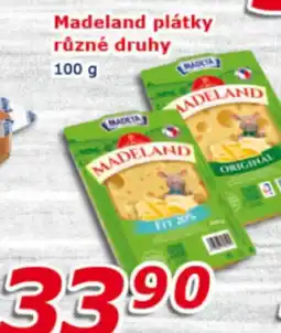 ESO MARKET Madeta Madeland plátky nabídka