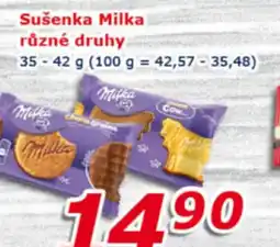 ESO MARKET Sušenka Milka nabídka
