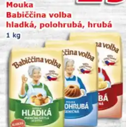 ESO MARKET Mouka Babiččina volba hladká, polohrubá, hrubá nabídka
