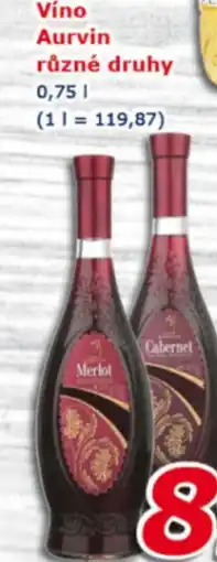 ESO MARKET Víno Aurvin nabídka