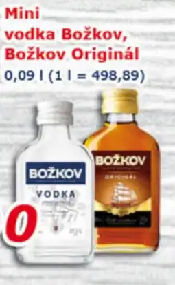 ESO MARKET Mini vodka Božkov, Božkov Originál nabídka