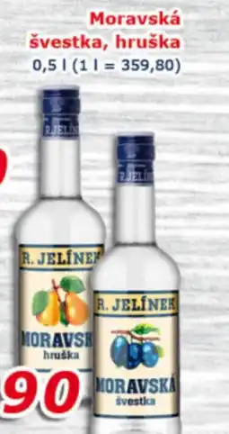 ESO MARKET Moravská švestka, hruška nabídka