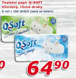 ESO MARKET Toaletní papír Q-SOFT třívrstvý nabídka