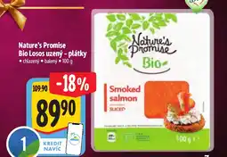 Albert Nature's Promise Bio Losos uzený - plátky nabídka