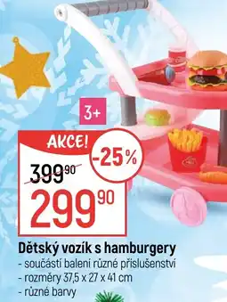 Globus Dětský vozík s hamburgery nabídka