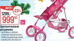 Globus Sportovní kočárek pro panenky nabídka