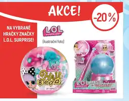 Globus Na vybrané hračky značky l.o.l. surprise! nabídka