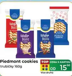 Tamda Foods Piedmont cookies trubičky 160g nabídka