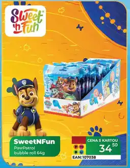 Tamda Foods Sweet Fun SweetNFun Paw Patrol bubble roll 64g nabídka