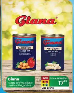 Tamda Foods Giana Fazole bílé v rajčatové omáčce 420g/425ml nabídka