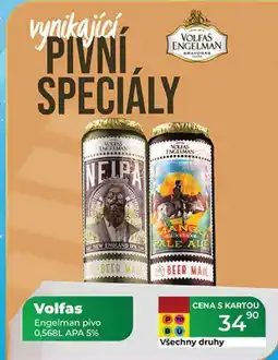 Tamda Foods Volfas Engelman pivo 0,568L APA 5% nabídka