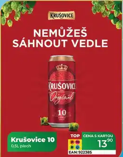 Tamda Foods Krušovice 10 0,5L plech nabídka