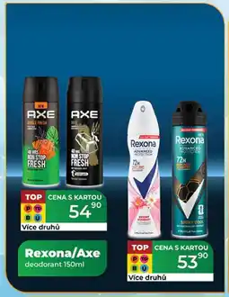 Tamda Foods Rexona/Axe deodorant 150ml nabídka
