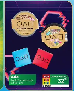 Tamda Foods Ada Squid Games candy od 6g - 20g nabídka
