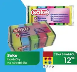 Tamda Foods Soke houbičky na nádobí 5 ks nabídka