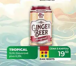 Tamda Foods TROPICAL SUN Zázvorové pivo 0,33L nabídka