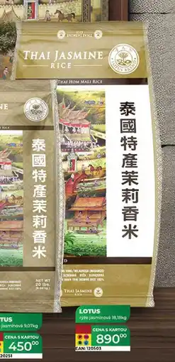 Tamda Foods LOTUS rýže jasmínová 18,18kg nabídka