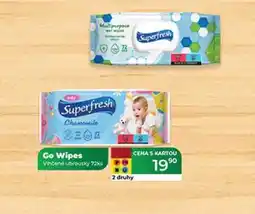 Tamda Foods Go Wipes vlhčené ubrousky 72ks nabídka