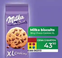 Tamda Foods Milka Milka biscuits 184g Choco Cookies XL nabídka
