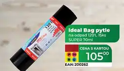 Tamda Foods Ideal Bag pytle na odpad 120'L 15ks SUPER 70mi nabídka