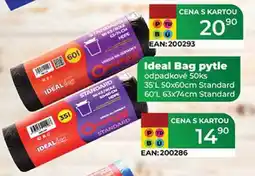 Tamda Foods Ideal Bag pytle odpadkové 50ks 35'L 50x60cm Standard 60'L 63x74cm Standard nabídka