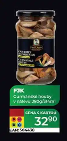 Tamda Foods FJK Gurmánské houby v nálevu 280g/314ml nabídka