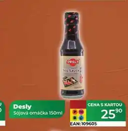 Tamda Foods Desly Sójová omáčka 150ml nabídka