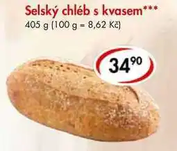 CBA Selský chléb s kvasem, 405 g nabídka