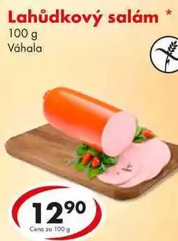 CBA Lahůdkový salám, 100 g nabídka