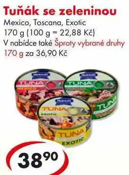 CBA Tuňák se zeleninou, 170 g nabídka