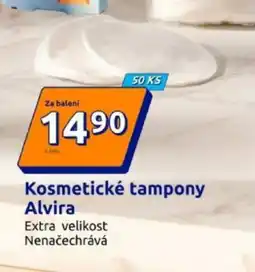 Action Kosmetické tampony alvira nabídka