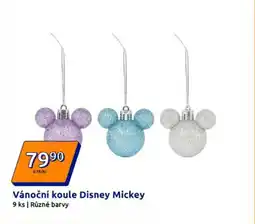 Action Vánoční koule disney mickey nabídka