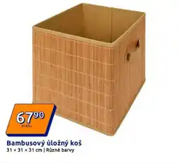 Action Bambusový úložný koš nabídka