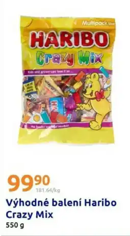 Action Výhodné balení haribo crazy mix nabídka