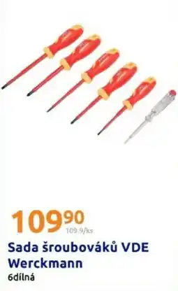 Action Sada šroubováků vde werckmann nabídka