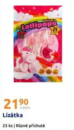 Action Lízátka nabídka