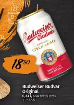 Coop BUDWEISER BUDVAR Original nabídka