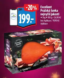 Albert Excellent Pražská šunka nejvyšší jakosti nabídka
