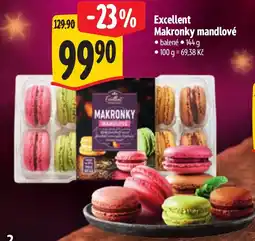Albert Excellent Makronky mandlové nabídka