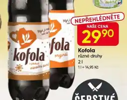 Hruška Kofola nabídka