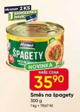 Hruška SMĚS NA ŠPAGETY nabídka