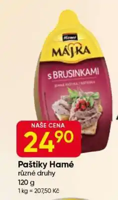 Hruška PAŠTIKY HAMÉ nabídka