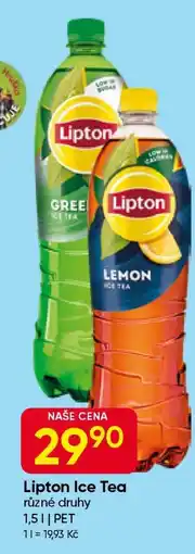 Hruška Lipton Ice Tea nabídka