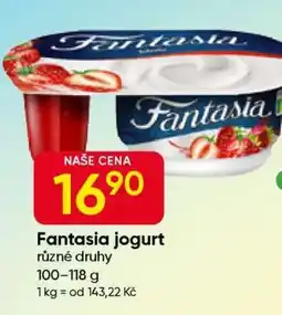 Hruška Fantasia jogurt nabídka