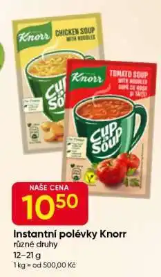 Hruška Instantní polévky Knorr nabídka
