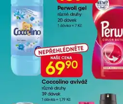 Hruška Coccolino aviváž nabídka