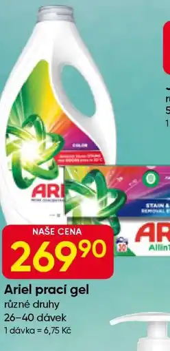 Hruška Ariel Prací gel nabídka