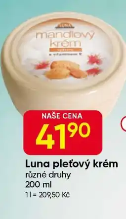 Hruška Luna Pleťový krém nabídka